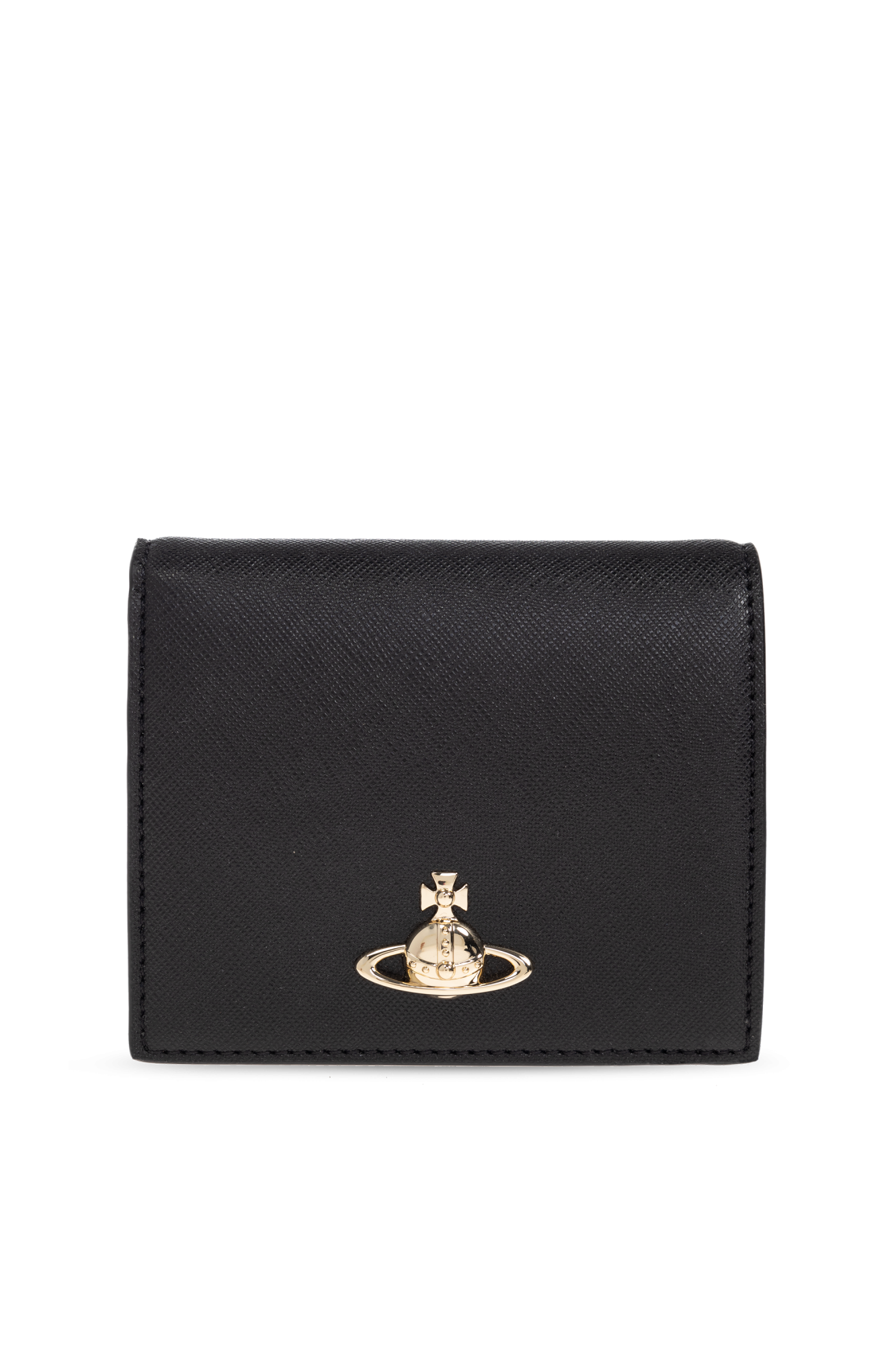 Vivienne Westwood｜HALF-LENGTH WALLETS (SMALL WALLET (51 Small Frame Wallet in BLACK | Vivienne Westwood®